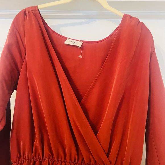 Fall Everly dress size medium in burnt orange - Picture 5 of 5